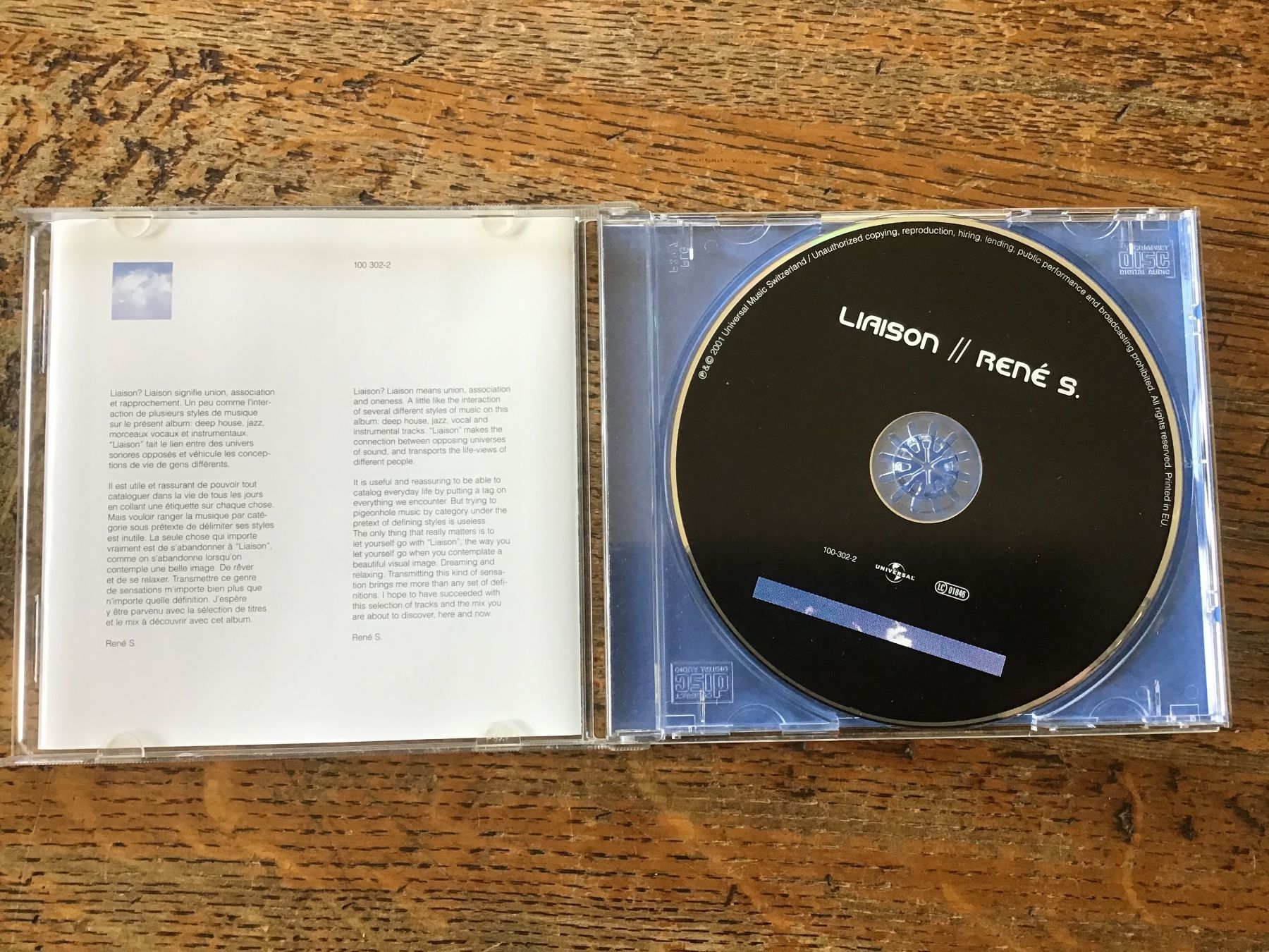 CD: CD Liaison//René S. – Usato da Fully venduto da Ruby97 1
