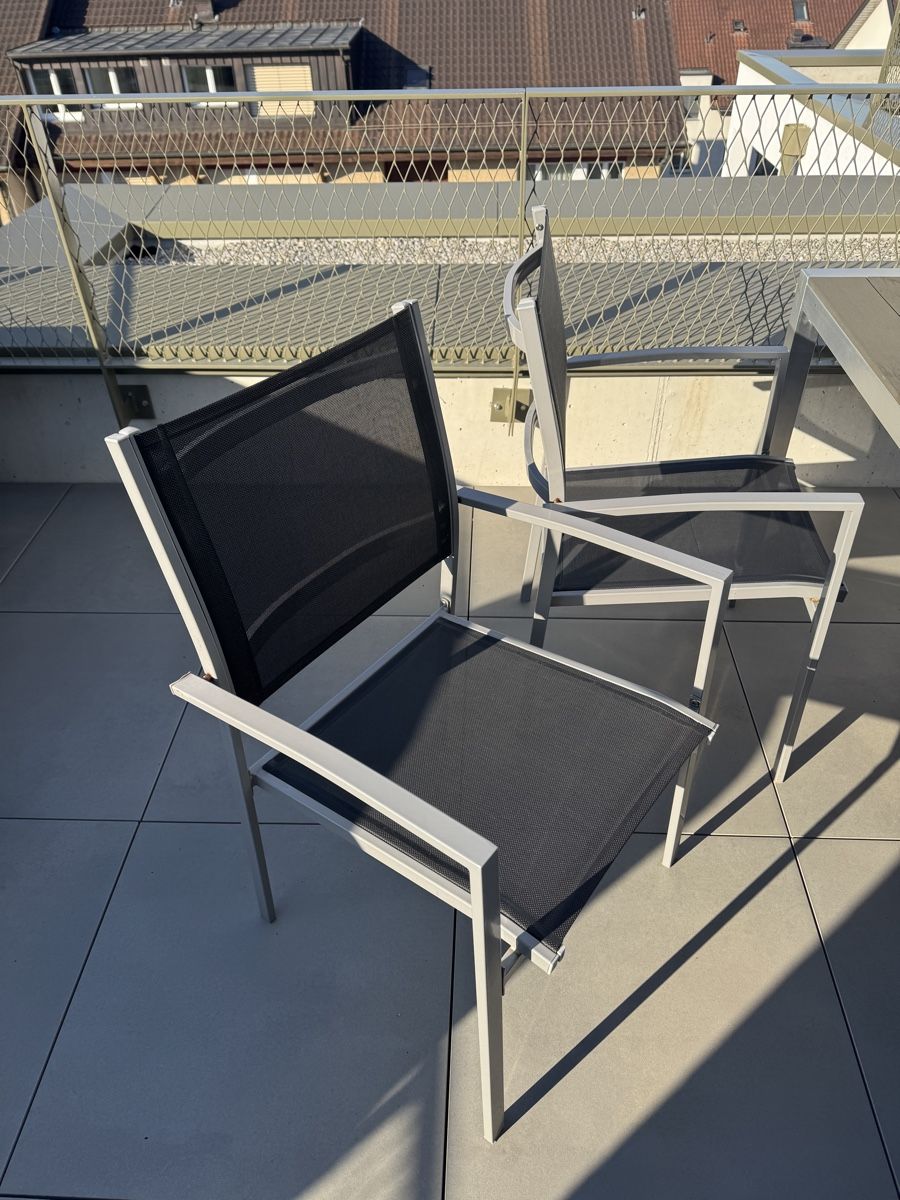Tische: Gartentisch mit 6 Stühlen Aluminium Stil – Gebraucht aus Wallisellen von Jumping_Jack 1
