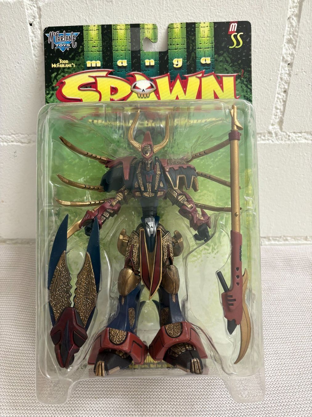 Statuette: NEU Manga Samurai Spawn Action Figur, Vintage 1998 – Nuovo e nell'imballaggio originale da Ottenbach venduto da TimelessEmotions. 2