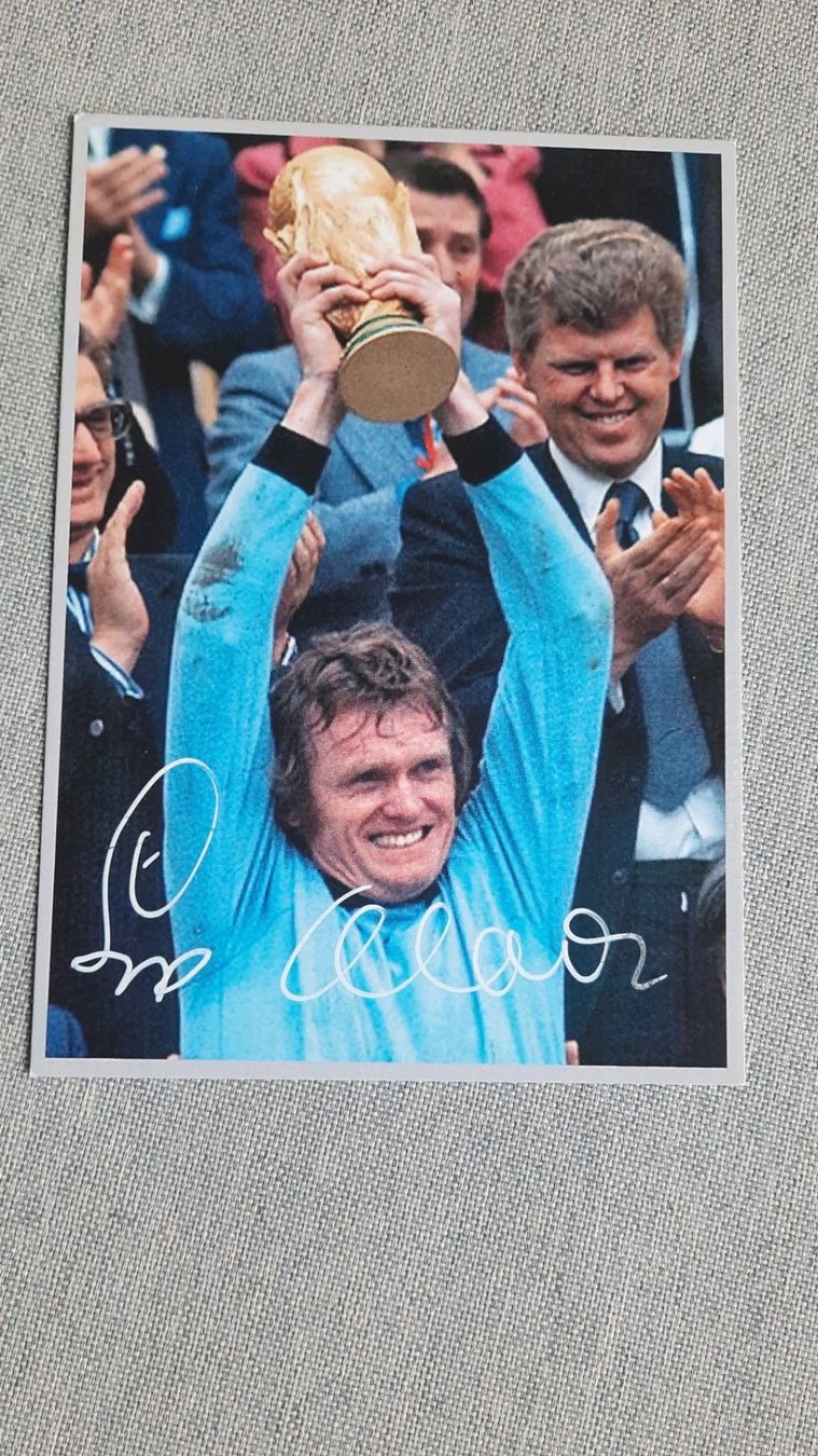 Autografi: Autogrammkarte Sepp Maier – Usato da Schmerikon venduto da Olympia04