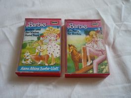 2x MC Kassette Rarität - Barbie 1 + 2 - Europa Hörspiel