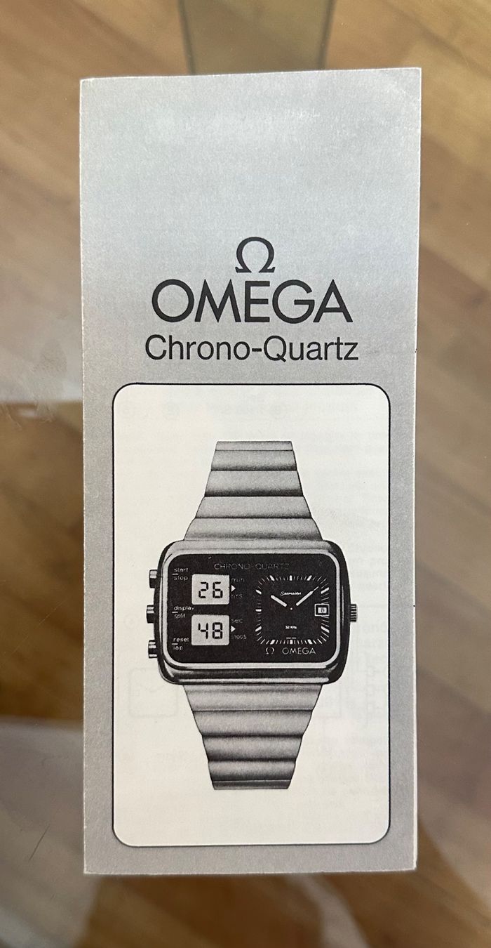 Omega Orologi: Omega Chrono-Quartz Instructions – Usato da Tenero venduto da .xxxxxxxxxx10
