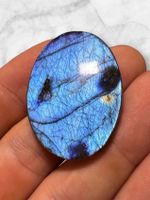Labradorit Cabochon wunderschön blau, 55ct