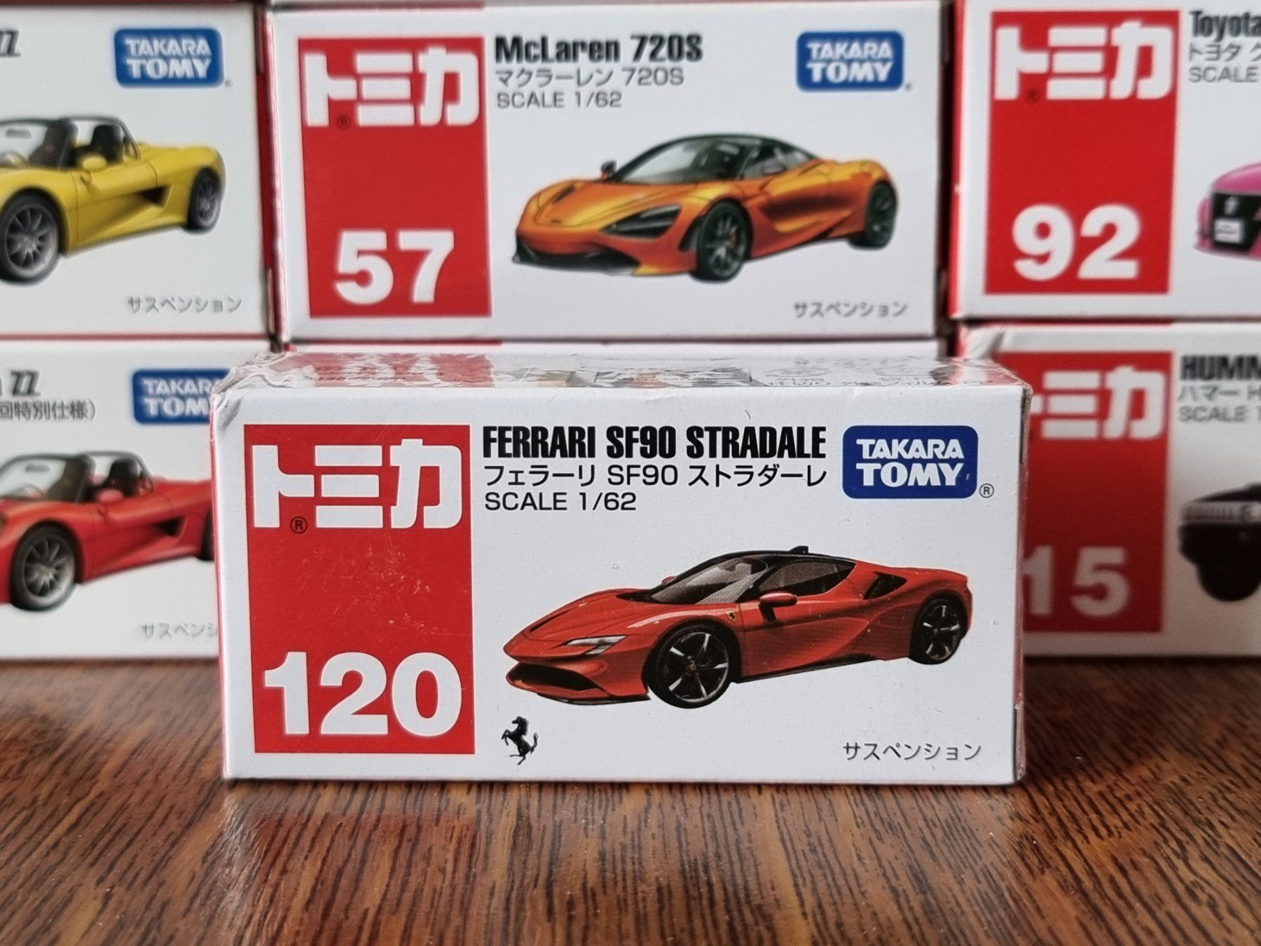 Modellini d'auto: Tomica #120 Ferrari SF90 Stradale – Usato da Chateau d'Oex venduto da sam_58r2