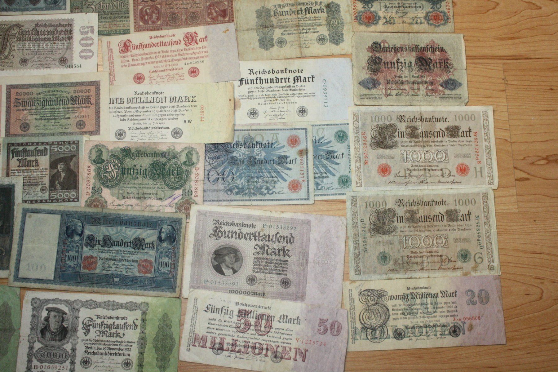 Banconote: Allemangne  lot 55 billets différents – Usato da Cormondrèche venduto da Hermes.monnaies 2