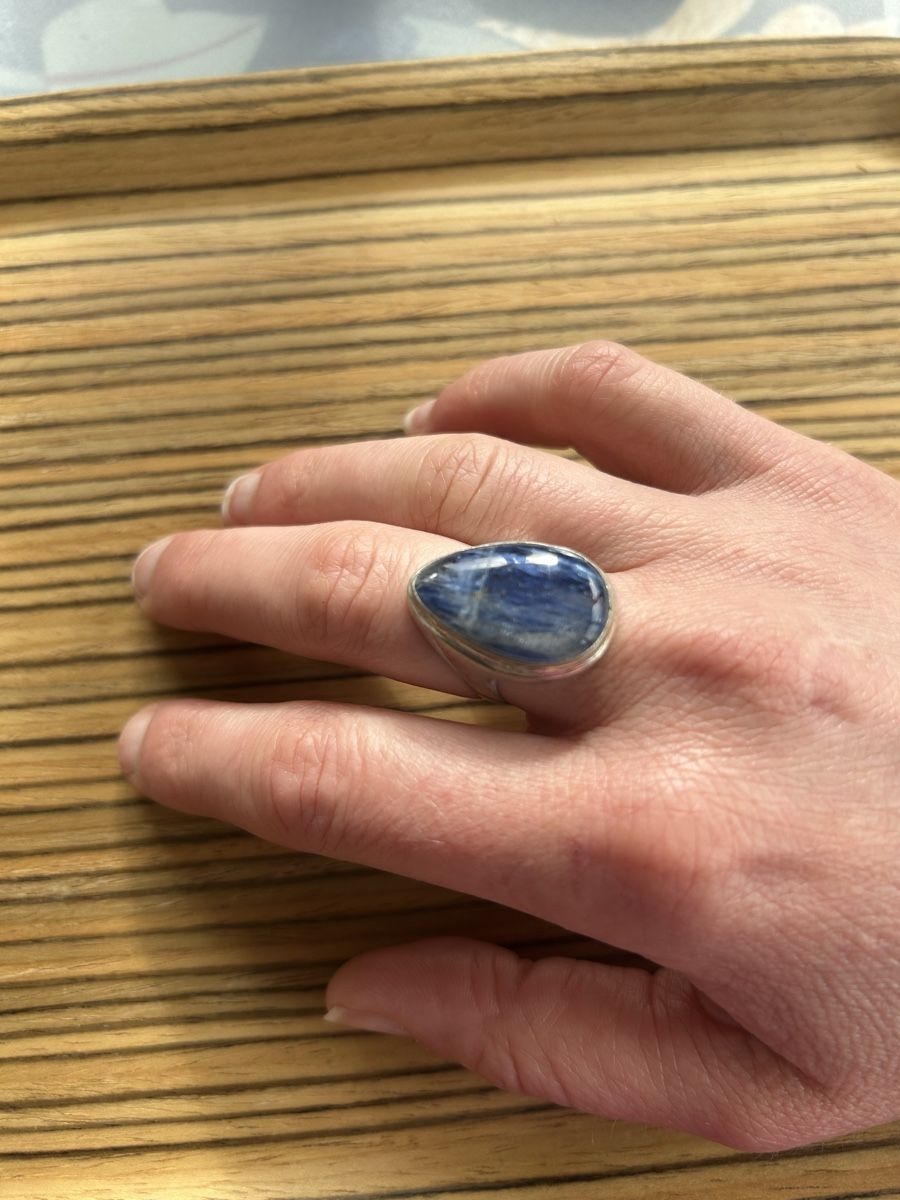 Bagues: Ring Silber 925 mit Kyanit – D'occasion à Birsfelden par Exclusivity