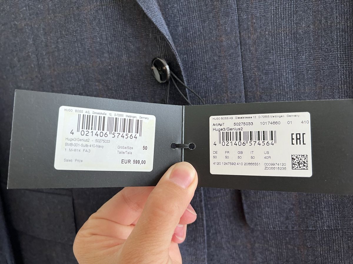Anzüge: Hugo Boss suit, anzug New- Neu – Neu und originalverpackt aus Corsier GE von Karol_save_planet 7