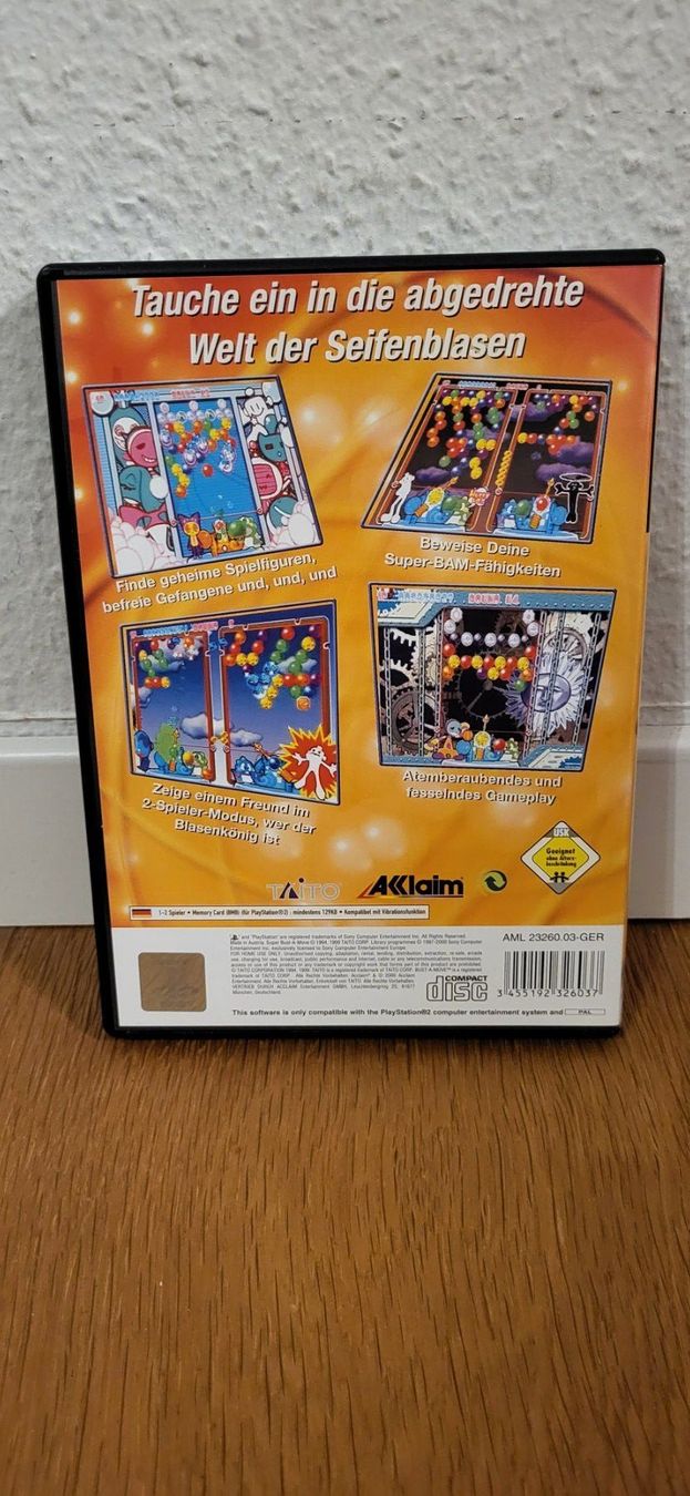 Sony Giochi: PS 2 - Super Bust a Move – Usato da Münsingen venduto da DigitaleSpielecke 1