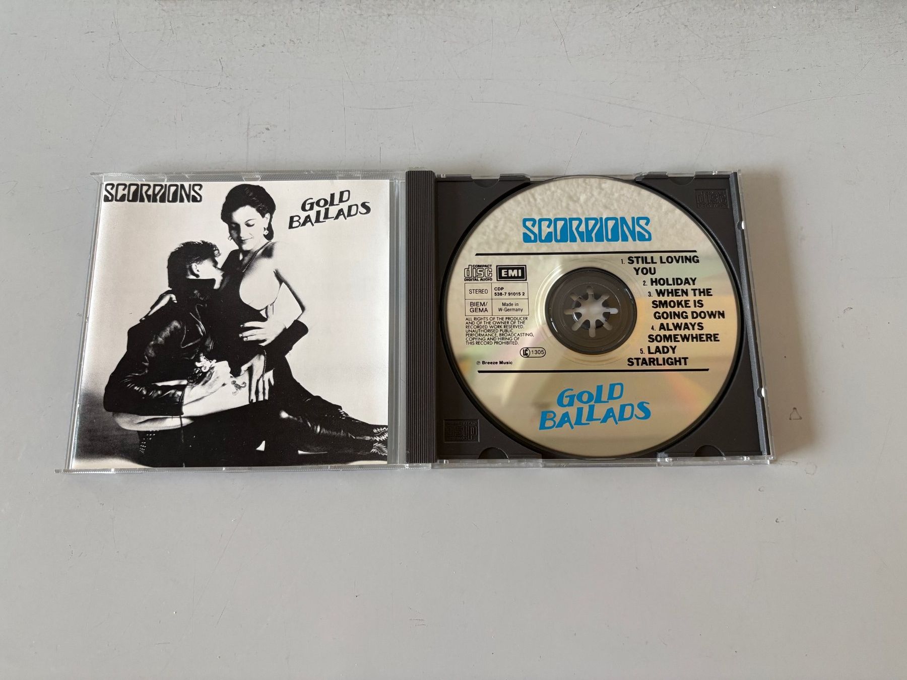 CD: SCORPIONS - Gold ballads CD Hard Rock – Usato da Wiedlisbach venduto da Andrisa