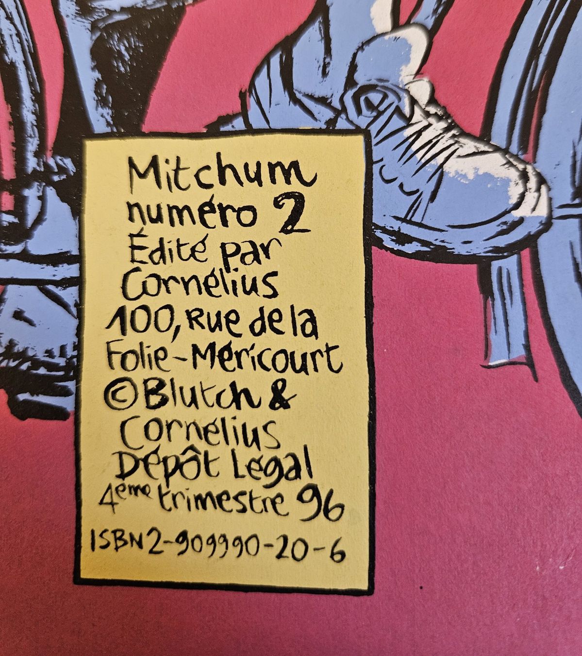 Fumetti: Mitchum N 2 E.O. (T.B.E.) -- Blutch – Usato da Prévonloup venduto da bitume1975 1