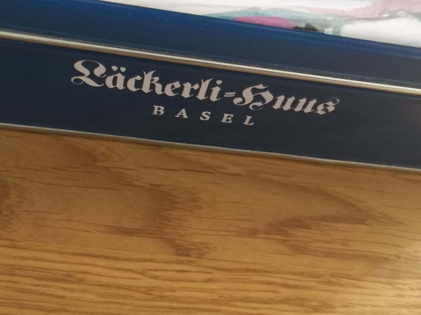 Altro in Decorazioni & Accessori: Blechdose Läckerli Huus Basel, Wintermotiv – Usato da Basel venduto da vintagecollector 1