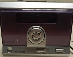 Vintage Radiowecker- Slim, Lila, Top Zustand, Rarität!(em44)