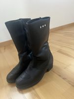 Ixh Motorradstiefel Gr. 38 Leder schwarz