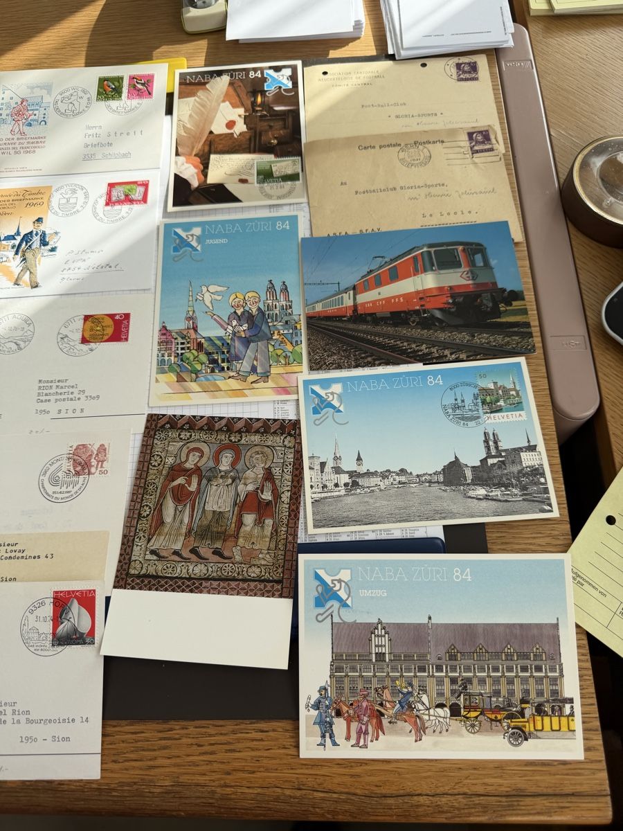 Cartoline postali: 100 AK/PK und Maximumkarten Schweiz ab Alt – Usato da Murgenthal venduto da Tina_4055 4