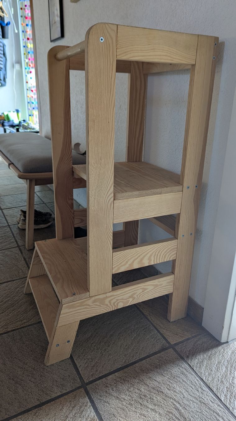 Chaises hautes: Lernturm – D'occasion à Gelterkinden par cardonai 1