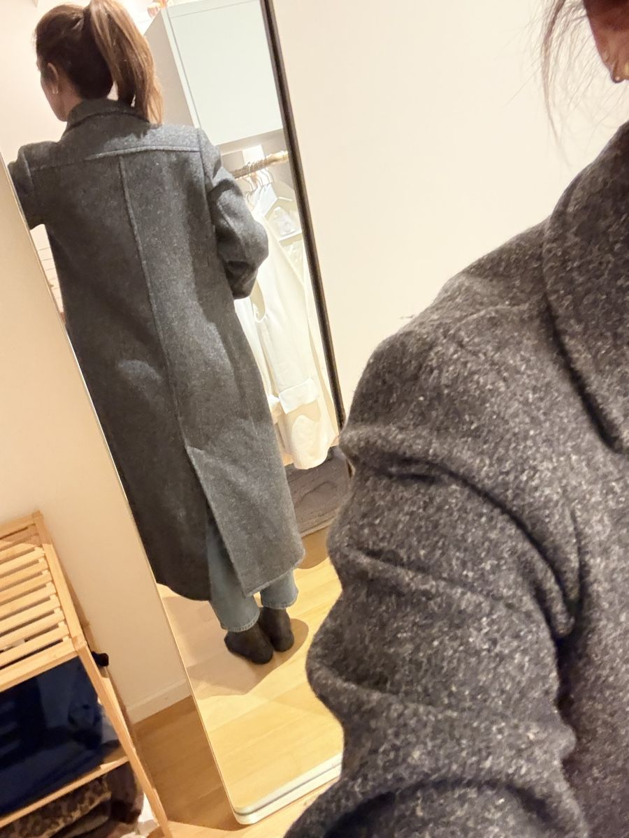 Zara Cappotti: Manteau laine long gris – Nuovo (secondo la descrizione) da Chardonne venduto da any_yq5q 2