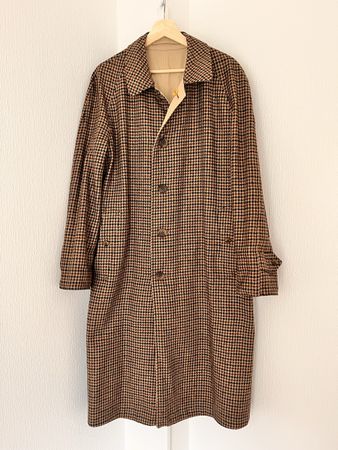 Vintage Burberry reversible Wool Trench Coat Men’s L