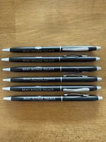 Lot de 6 stylos à bille Hotel Beau Rivage Palace Lausanne
