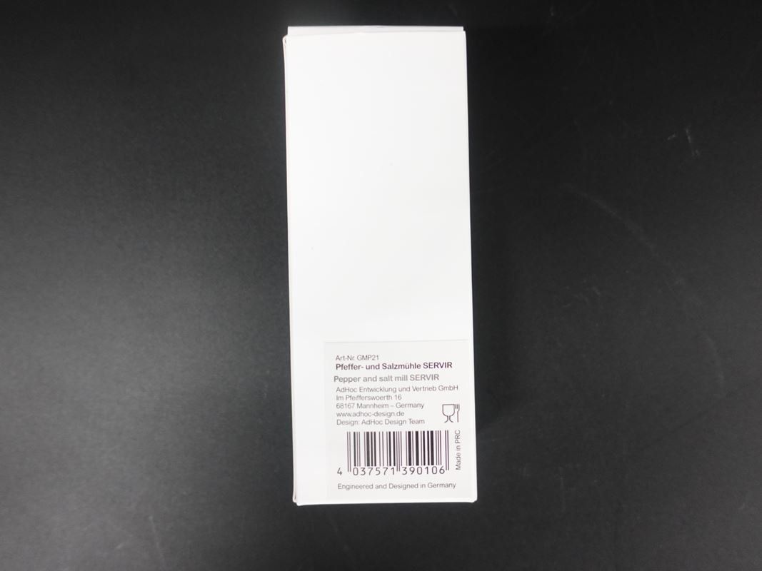 Elettrodomestici da cucina: ADHOC "SERVIR", Salz- und Pfeffermühlen Set (2 Stk.) – Nuovo (secondo la descrizione) da Muhen venduto da Restwert_Muhen 6