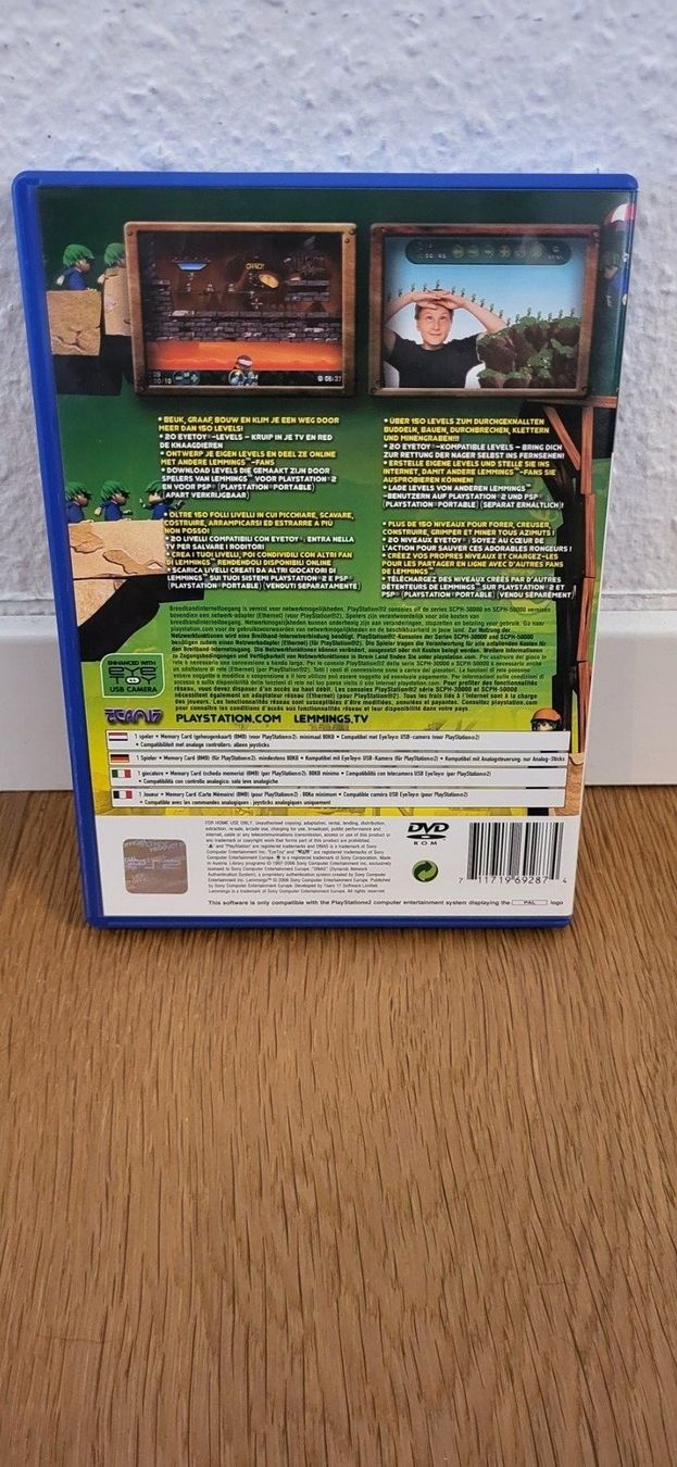 Sony Giochi: PS2 - Lemmings – Usato da Münsingen venduto da DigitaleSpielecke 1