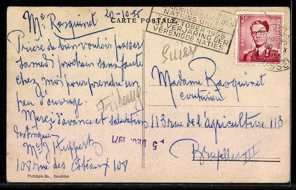 Cartoline postali: AK Morat, Motiv mit Bootsanleger – Usato da Berlin venduto da bartko-reher 1