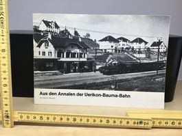 Uerikon-Bauma-Bahn: Historische Aufnahme Bahnhof