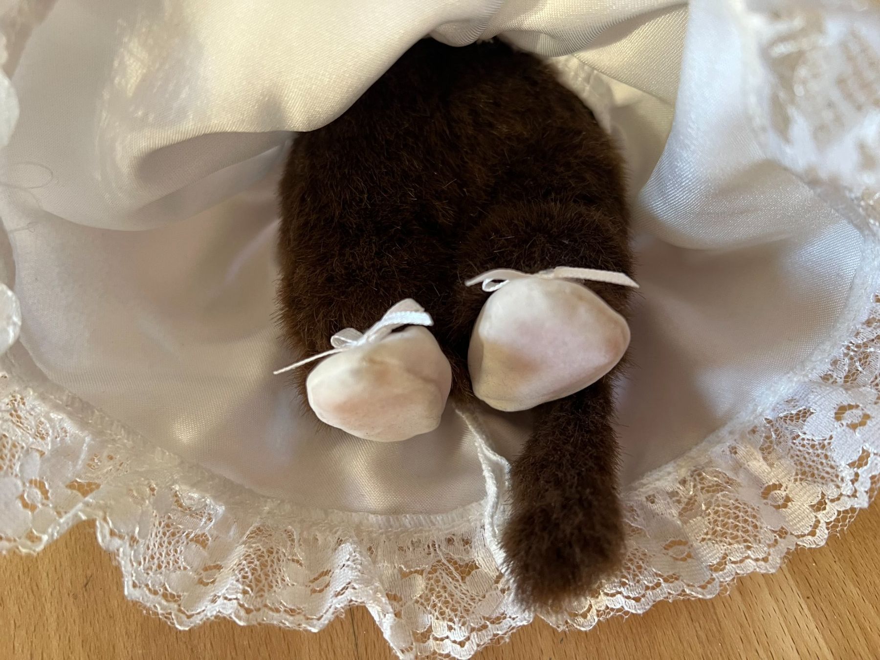 Monchhichi Puppen: Braut Monchichi Sekiguchi – Gebraucht aus Worb von farben20zauber 3