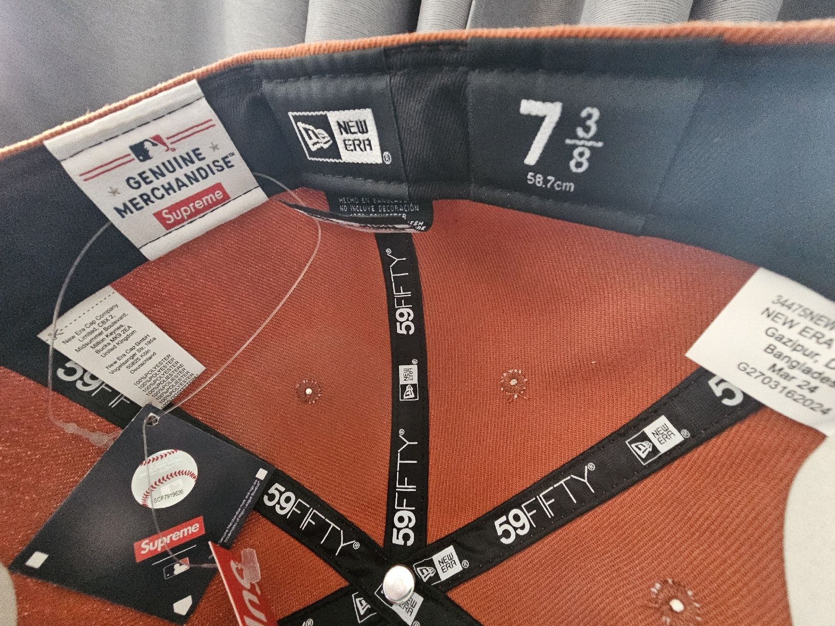 Altro in  Abbigliamento & Accessori: Supreme New Era 59fifty Cap – Nuovo e nell'imballaggio originale da Meisterschwanden venduto da Luluku 5