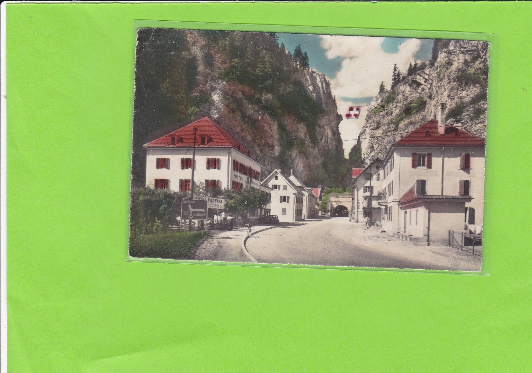 Cartoline postali: Col des Roches – Usato da St. Peterzell venduto da neckertal