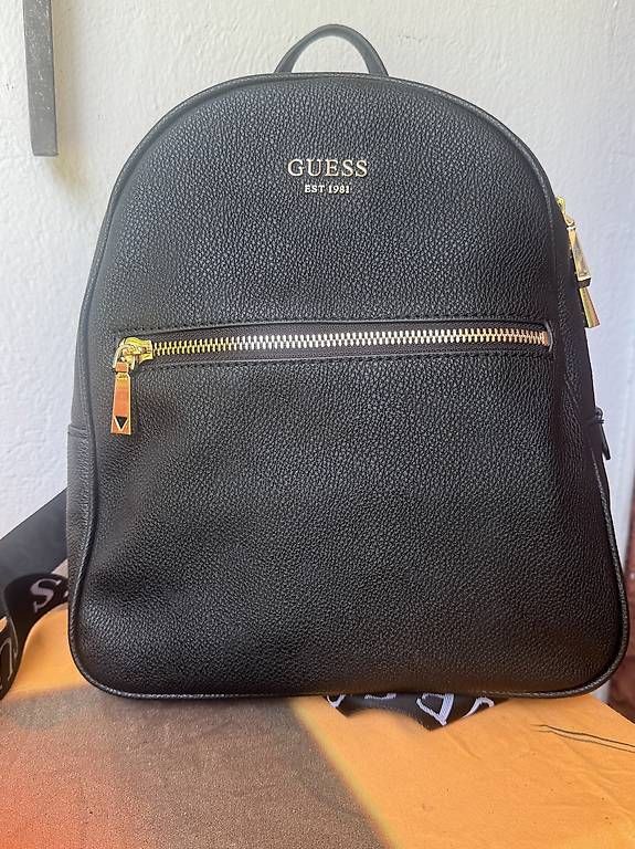 Zaini: Neu !!! Guess Rucksack, Schwarz – Usato da Bern venduto da Ninitto 1