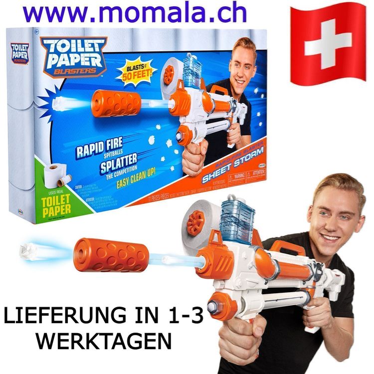 Toilet Paper Blaster Sheet Storm Kaufen auf Ricardo