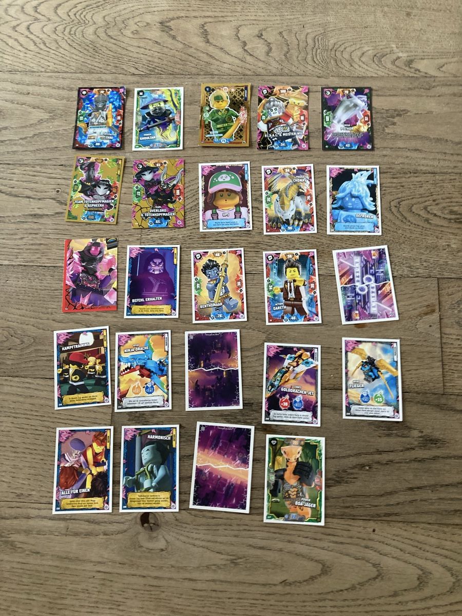 Carte collezionabili: Ninjago Karten – Usato da Uznach venduto da galadriel2009