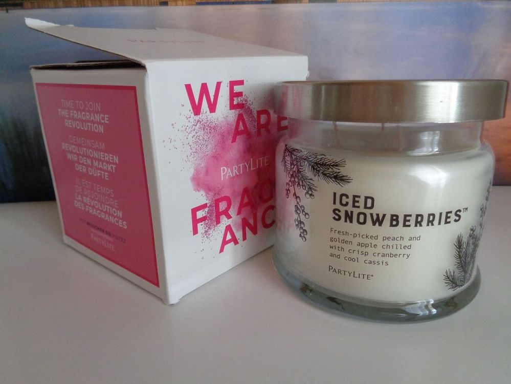 3 Docht Duftwachsglas Honigmelone ODER Eisfrüchte (Neu und ...