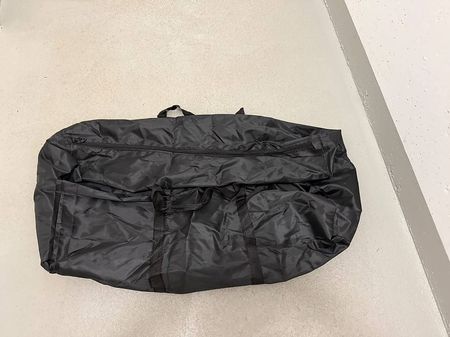 3 grosse leichte Transporttaschen schwarz  faltbar