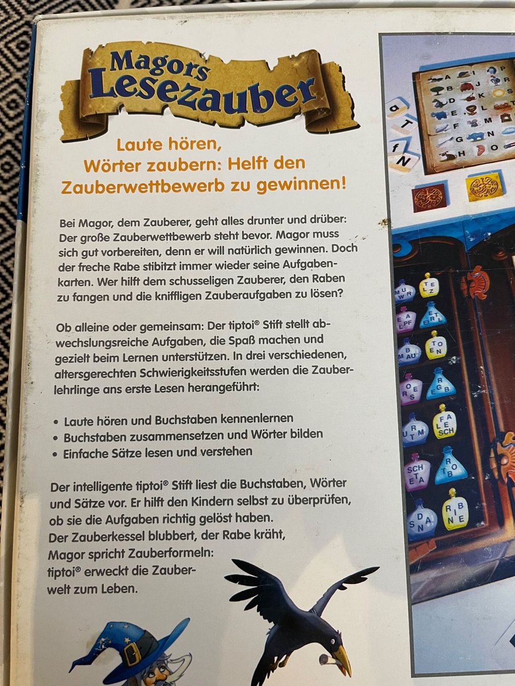 Tiptoi Spiele: tiptoi Magors Lesezauber – Gebraucht aus Oberrieden von Boccia1981 5