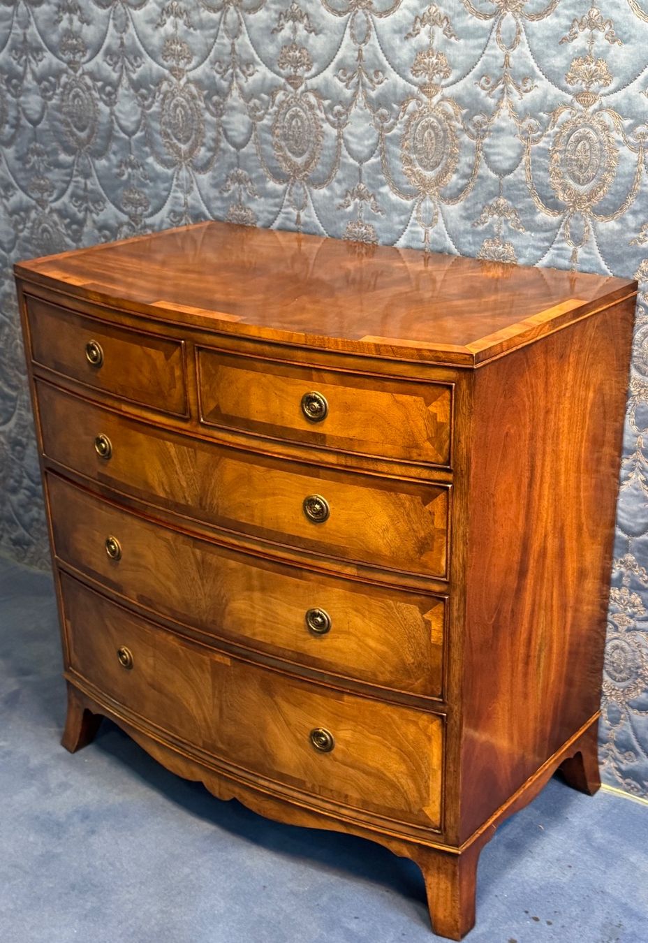 Kommoden: Kommode England Mahagoni Titchmarsh & Goodwin Regency – Gebraucht aus Gemünden von GEUENWALD 1