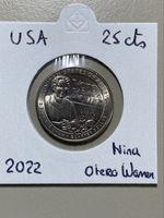 USA - Quarter Dollar - 2022 - N.Otero Warren 