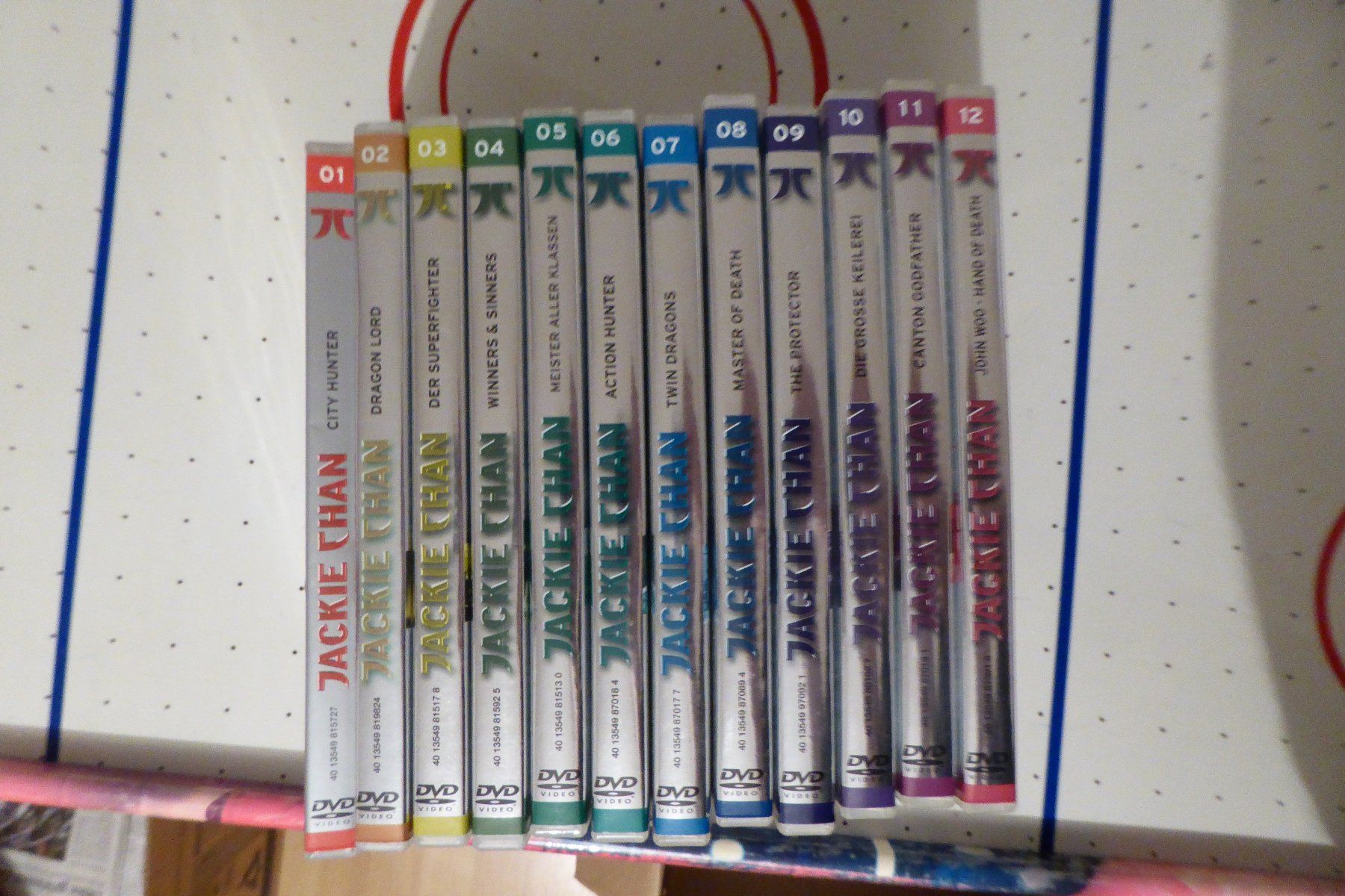 Tutti i DVDs: 12x DVD Jackie Chan Collection – Usato da Allschwil venduto da Summelsarium 1