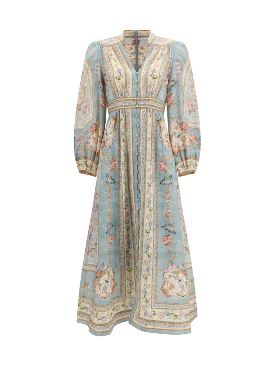 Vestiti: Elegant Linen Blend Maxi Dress – Nuovo (secondo la descrizione) da St.Josefen venduto da lop_lh8d