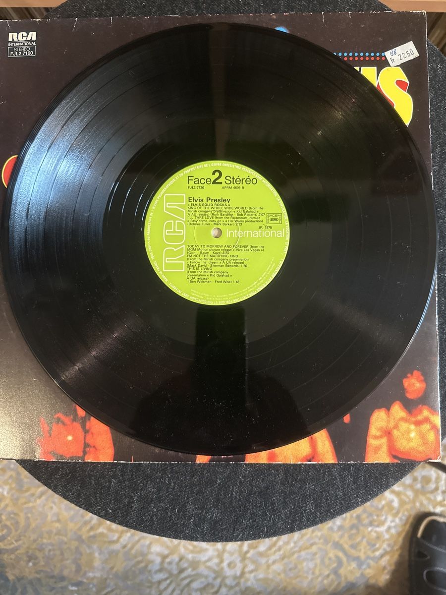 Dischi in vinile: Elvis Presley Solid Rocks LP Schallplatte Vinyl – Usato da Dübendorf venduto da chi_cgv6 6
