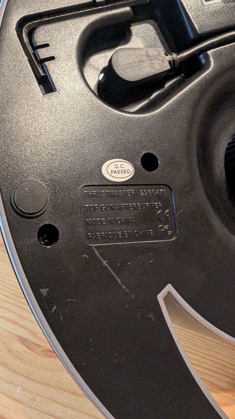 Controller: Joystick Thrustmaster Top Gun Afterburner – Difettoso da Brienz BE venduto da pat_myg6 2
