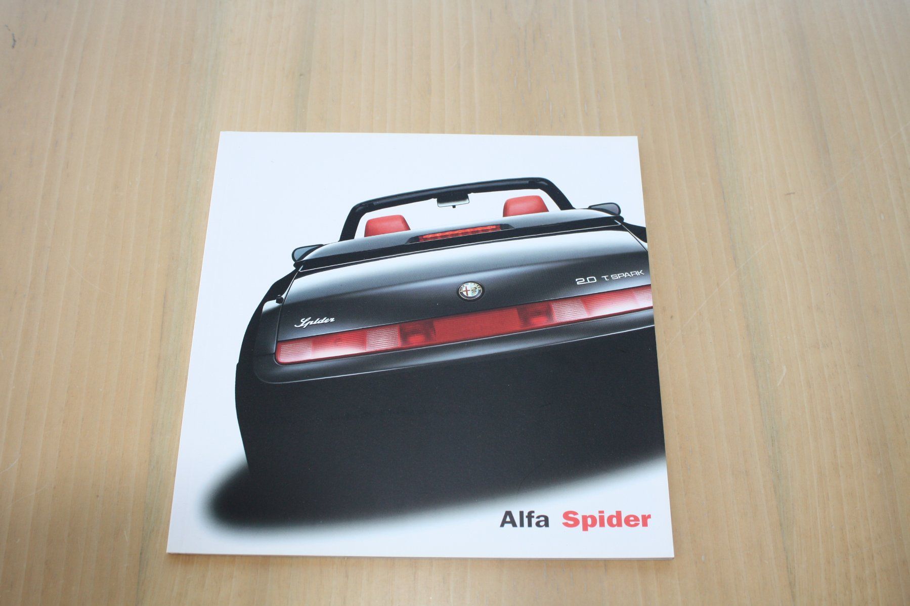 Alfa Romeo Documenti: Alfa Spider Prospekt 8/2001 Italienisch – Usato da Wikon venduto da erwin400