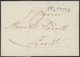 GR Celerina - Stabstempel - Brief
