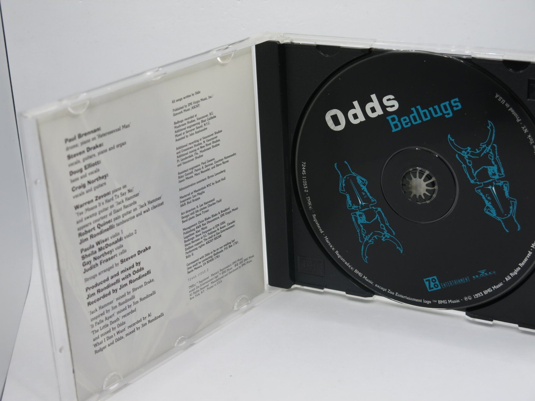 CDs: CD Odds – Bedbugs – Gebraucht aus Ernetschwil von luisvonerni 1
