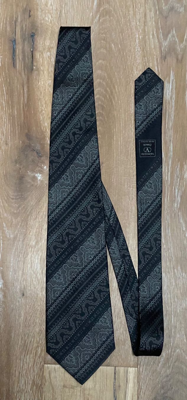 Cravatte: Beautiful Vintage silk VALENTINO tie – Nuovo (secondo la descrizione) da Grund b. Gstaad venduto da PlageNeige