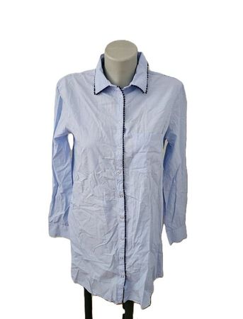 ZARA Longbluse / Kleid Gr. S Business Chic neuw.
