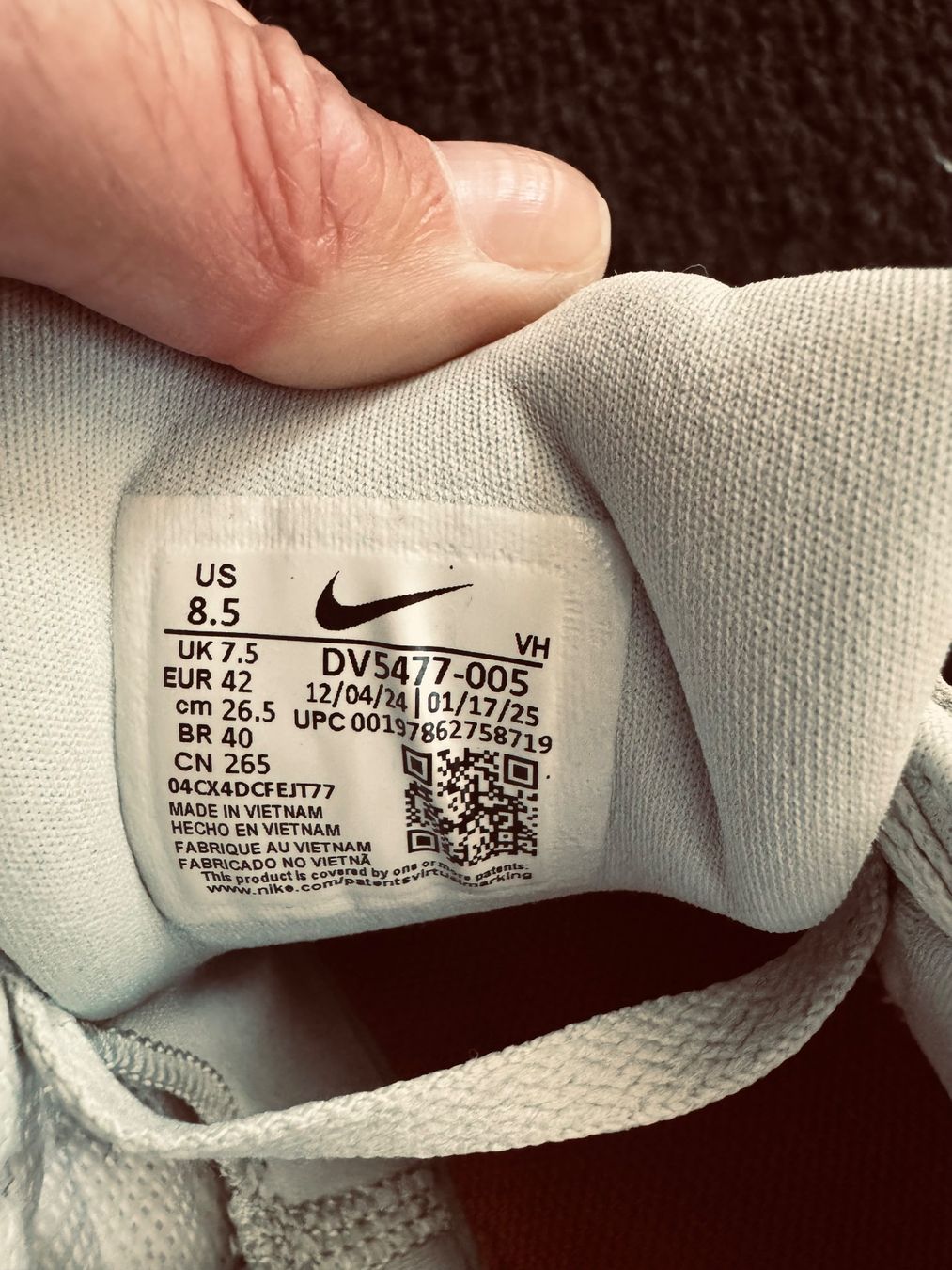 Nike Chaussures hommes: Nike Wildleder Sneaker Pastell – D'occasion à Heiden par Skaufkauf 2