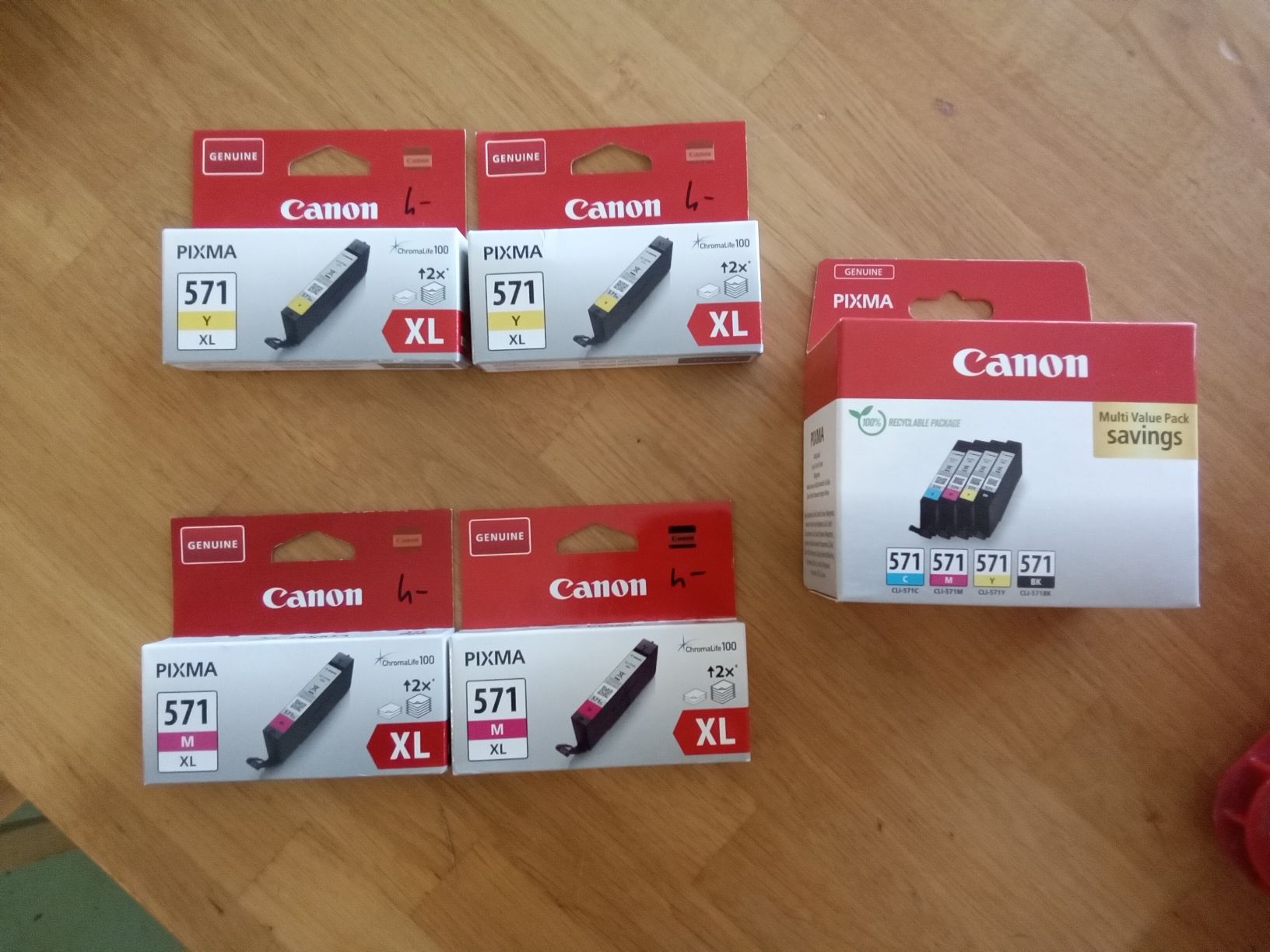 Canon Cartouches & Toner: Canon Tintenpatronen Set – Neuf avec emballage d'origine à Pratteln par Cartonsducoeur_bl