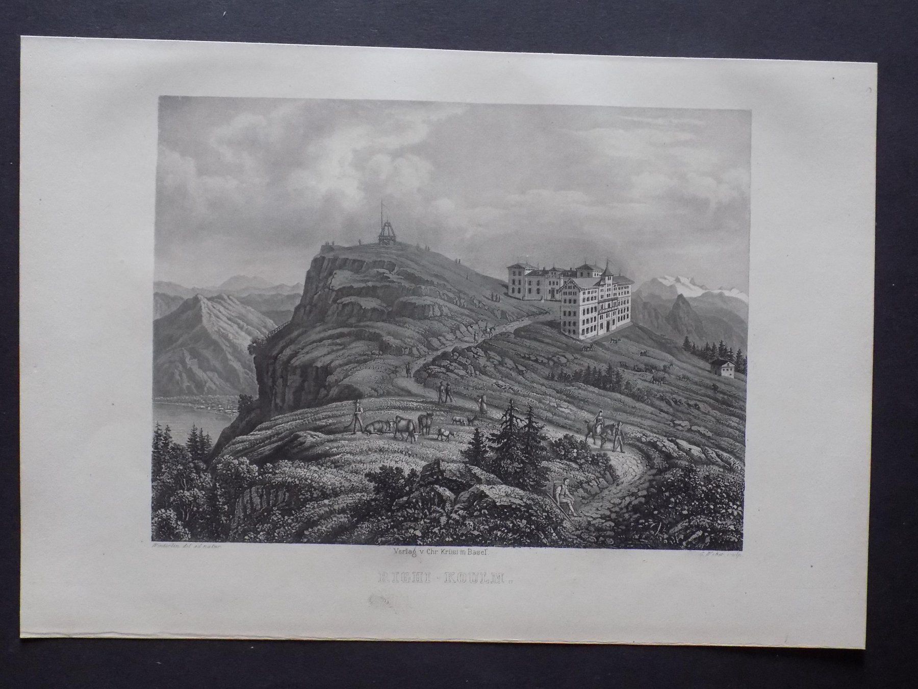 Gravures: Rigi Kulm – D'occasion à Risch par Rischli15