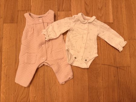 Ensemble bébé fille, naissance